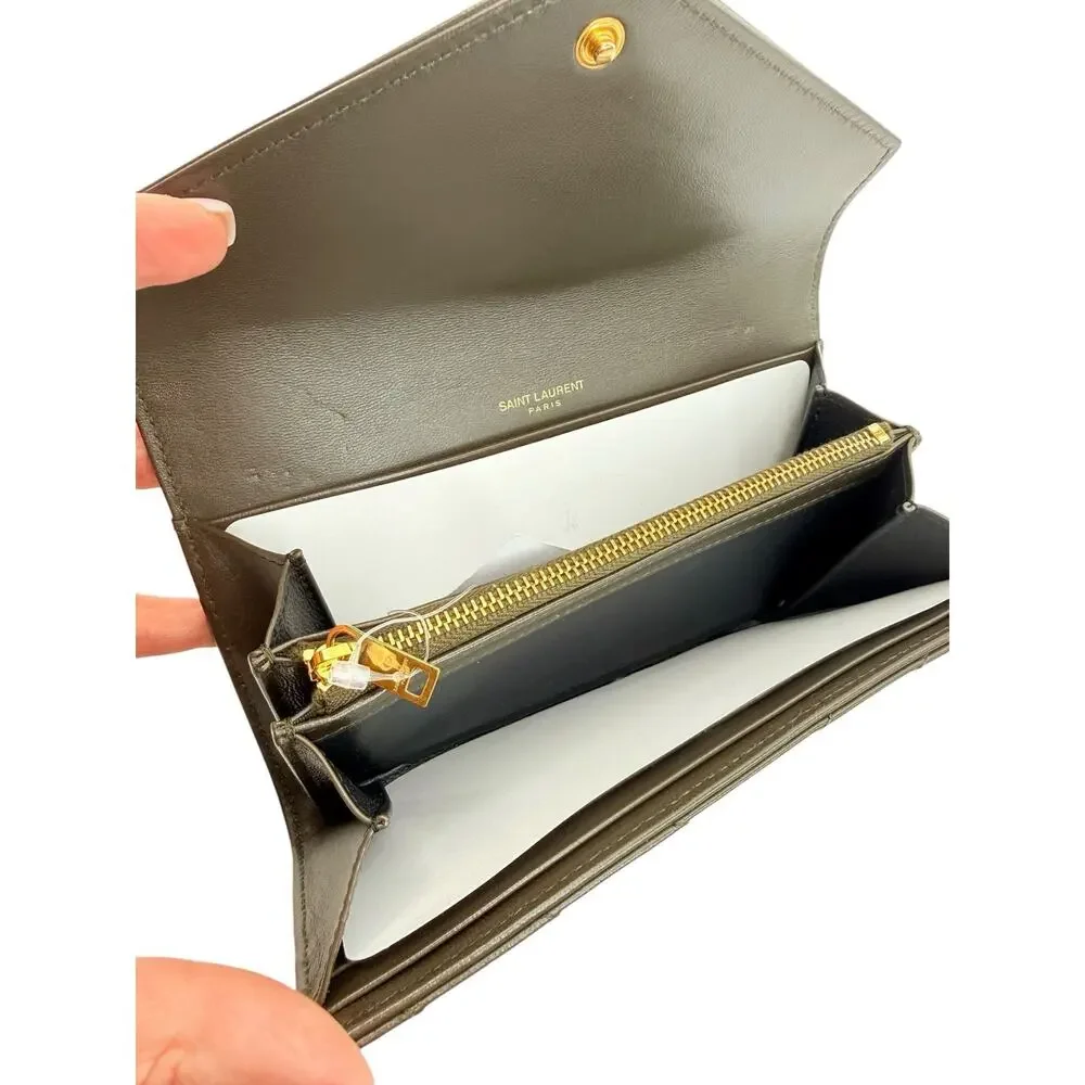Saint Laurent Cassandre Wallet in Smooth Leather - Picture 5 of 5